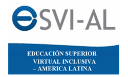 Logo de Esvi-Al Educación Superior Virtual Inclusiva para América Latina