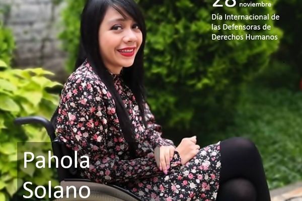 Datos de Pahola Solano, fundadora de Miss Wheelchair Guatemala